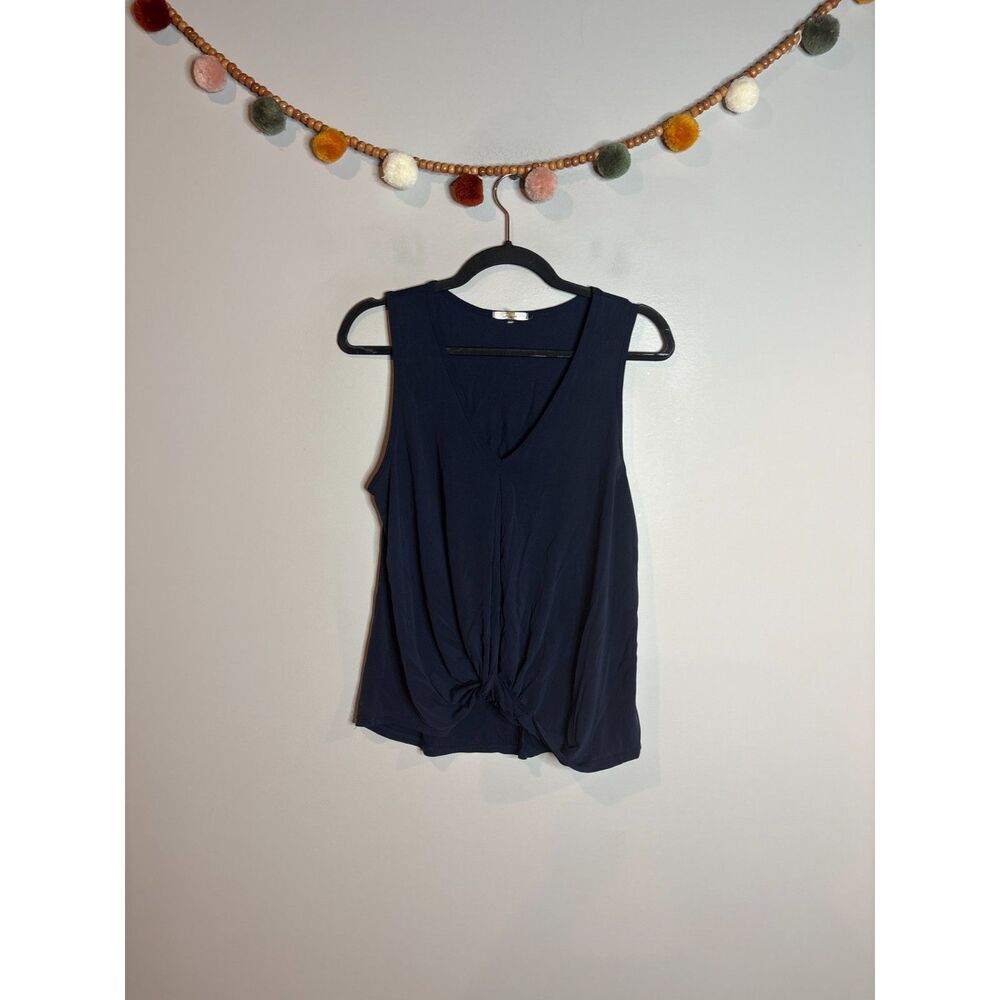🔆 Marshalls navy blue twist tank